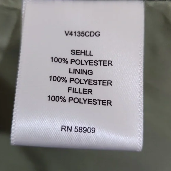 Chelsea & Violet SZ L Seafoam Green Puffer Coat - Picture 6 of 7